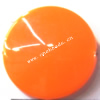 Solid Acrylic Beads,Flat Round 21mm,Sold by bag