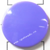 Solid Acrylic Beads,Flat Round 32mm,Sold by bag