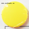 Solid Acrylic Beads,Flat Round 25mm,Sold by bag