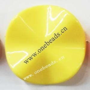 Solid Acrylic Beads,35mm,Sold by bag