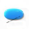 Solid Acrylic Beads,Flat Oval 28x16mm,Sold by bag