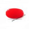 Solid Acrylic Beads,Flat Oval 28x16mm,Sold by bag