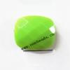 Solid Acrylic Beads,Faceted Rectangular 20x23mm,Sold by bag