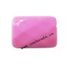 Solid Acrylic Beads,Faceted Rectangular 17x14mm,Sold by bag