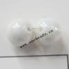 Solid Acrylic Beads,Faceted Round 8mm,Sold by bag