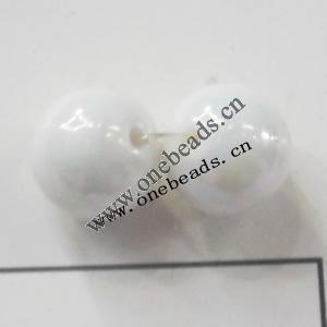 Solid Acrylic Beads,Faceted Round 8mm,Sold by bag