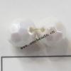 Solid Acrylic Beads,Faceted Round 10mm,Sold by bag