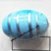 Painted Acrylic Beads,Oval,20x30mm,Sold by bag