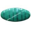 Painted Acrylic Beads,Faceted Flat Oval,20x25mm,Sold by bag
