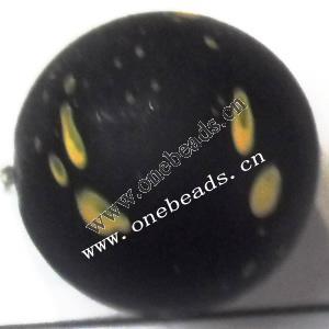 Punctate Acrylic Beads,Round 18mm,Sold by bag 