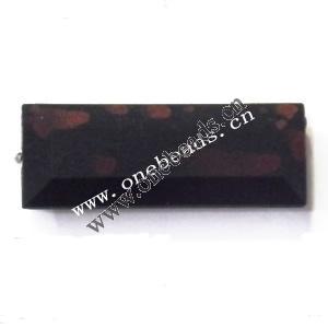 Punctate Acrylic Beads,Rectangular 12x32mm,Sold by bag