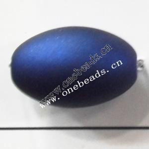 Colorful Acrylic Beads,Oval 12x18mm,Sold by bag