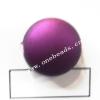 Colorful Acrylic Beads,Flat Round 17mm,Sold by bag