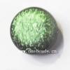 Glitter Acrylic Beads Flat Round 12x22mm Sold by bag