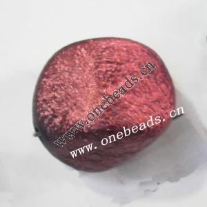 Glitter Acrylic Beads 22x25mm Sold by bag