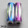 Aluminum Beads Diamond-Cut Tube Free-leads 3x10mm Sold per pkg of 500