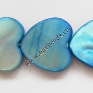 Shell beads,Heart 12x12mm Sold per16-inch strand