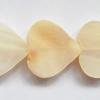 Shell beads,Heart 10x10mm Sold per16-inch strand