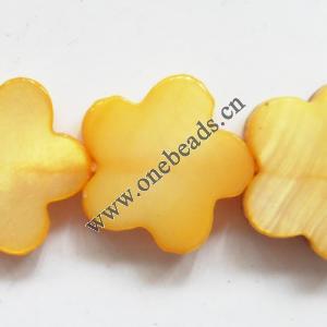 Shell beads,Flower 12mm Sold per16-inch strand
