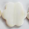 Shell beads,Flower 26mm Sold per16-inch strand