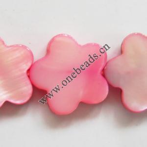 Shell beads,Flower 12mm Sold per16-inch strand