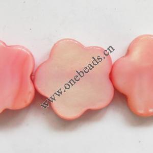 Shell beads,Flower 12mm Sold per16-inch strand