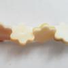 Shell beads,Flower 13mm Sold per16-inch strand