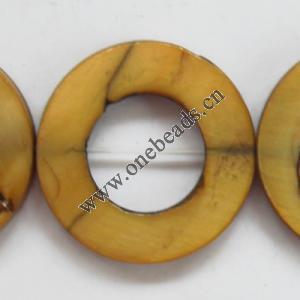 Shell beads,Donut OD=18mm ID=9mm Sold per16-inch strand