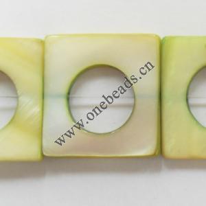 Shell beads,Square 20x20mm Sold per16-inch strand