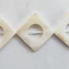 Shell beads,Square 27x27mm Sold per16-inch strand