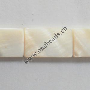 Shell beads,Rectangle 8x17mm Sold per16-inch strand