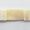 Shell beads,Rectangle 15x26mm Sold per16-inch strand