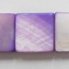 Shell beads,Square 12mm Sold per16-inch strand