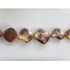 Shell beads,Nugget 12-21mm Sold per16-inch strand