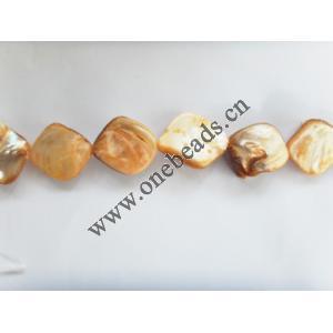 Shell beads,Nugget 12-21mm Sold per16-inch strand