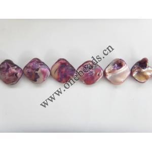 Shell beads,Nugget 12-21mm Sold per16-inch strand