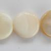 Shell beads,Flat Round 11.5mm Sold per16-inch strand