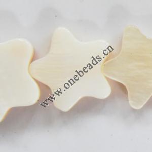 Shell beads,Star 10mm Sold per16-inch strand