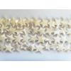 Star,Mother of Pearl Shell Beads,13mm,Sold per16-inch strand