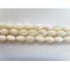 Oval,Mother of Pearl Shell Beads,6x9mm,Sold per16-inch strand