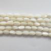Oval,Mother of Pearl Shell Beads,3x4.5mm,Sold per16-inch strand
