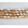 Oval,Mother of Pearl Shell Beads,6x9mm,Sold per16-inch strand