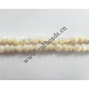 Calabash,Mother of Pearl Shell Beads,9x6mm,Sold per16-inch strand