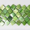 Shell Beads,Diamond,15x15mm,Sold per 16-inch strand