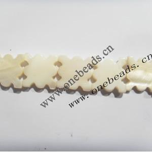 Shell Beads,17x17mm Sold per 16-inch strand