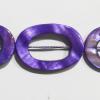 Shell Beads,Flat Oval 20x29mm Sold per 16-inch strand