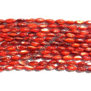 Shell Beads,Oval 10x5mm Sold per 16-inch strand