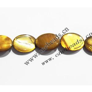 Shell Beads,Flat Oval 12x18mm Sold per 16-inch strand