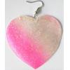 Heart,Shell Earring 59x57mm Sold by pair