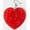 Heart,Shell Earring 49x48mm Sold by pair